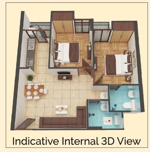 Parshvanath Dream Homes - Floor Plan