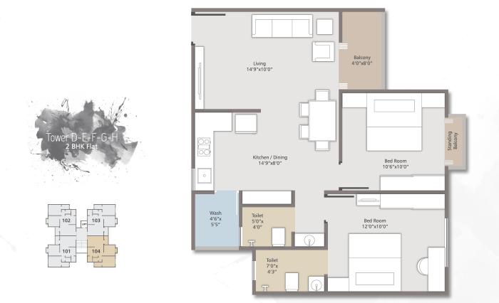 Aarya Elite 2 - Floor Plan