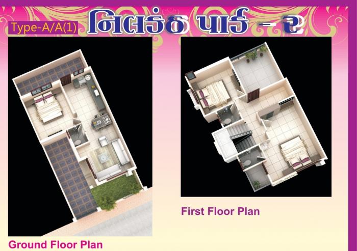 Nilkanth Park 2 - Floor Plan