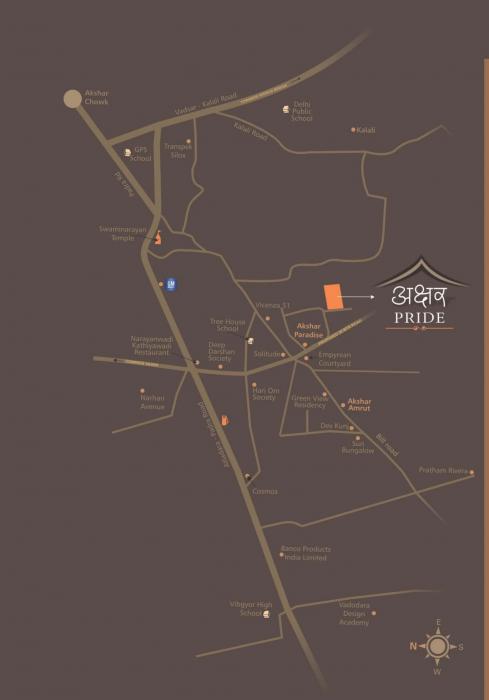 Akshar Pride - Locality