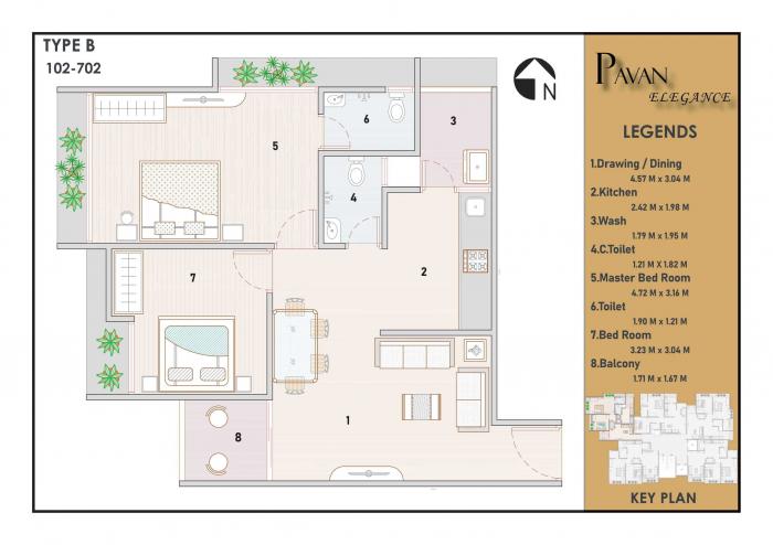 Pavan Elegance - Floor Plan