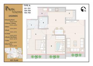 Pavan Elegance - Floor plan