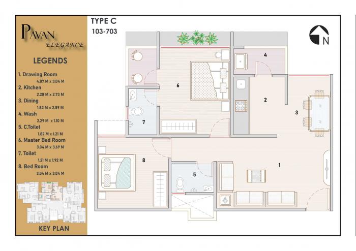 Pavan Elegance - Floor Plan