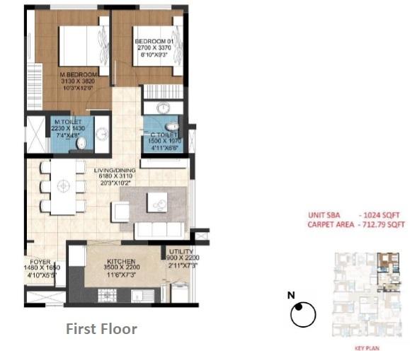 Vista Lalbagh - Floor Plan