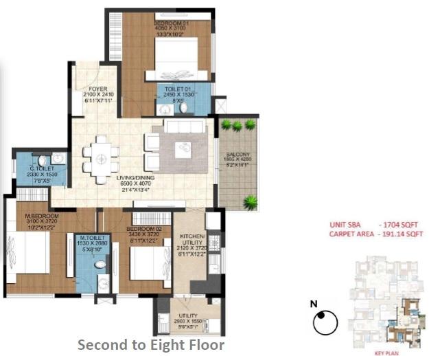 Vista Lalbagh - Floor Plan