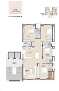 Vaishnodevi Kingsley - Floor plan