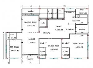 Laxmi Nivas - Floor plan