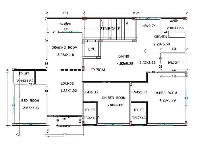 Laxmi Nivas - Floor Plan
