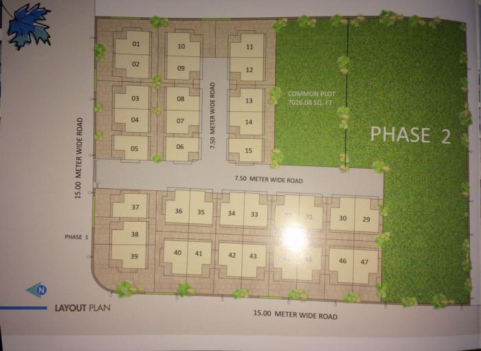 Shree Siddhivinayak Maple Villas - Master Plan