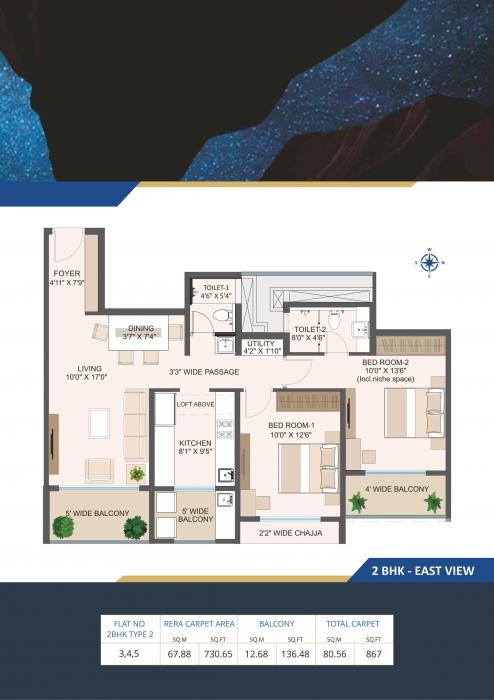Regency Astra - Floor Plan