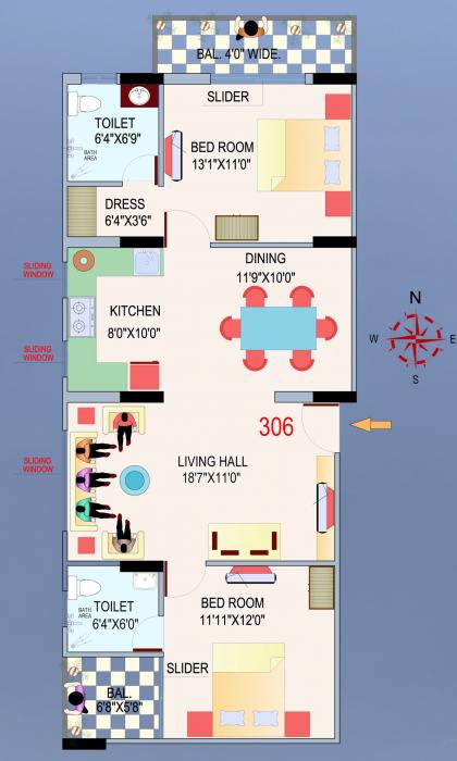 Bula Aadi Regency - Floor Plan