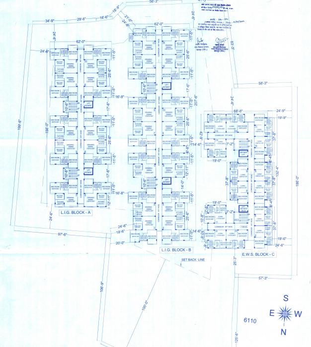 Jineshwar Enclave - Site Plan