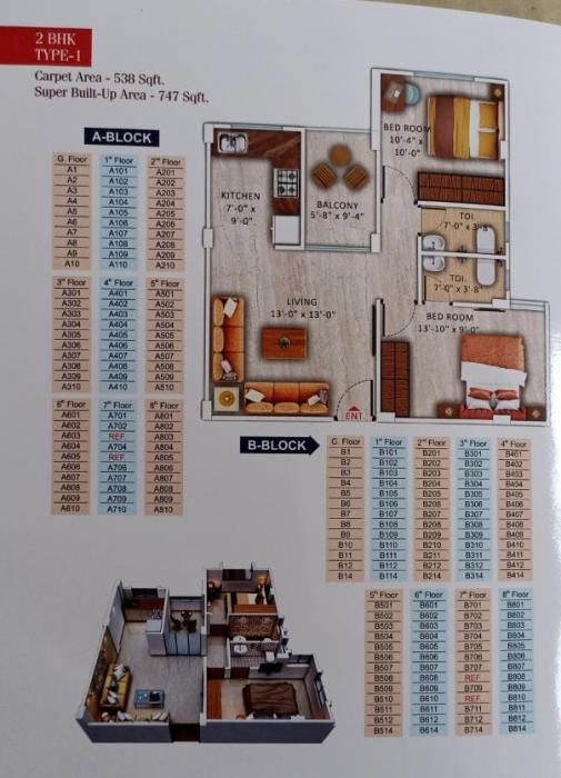 Jineshwar Enclave - Floor Plan