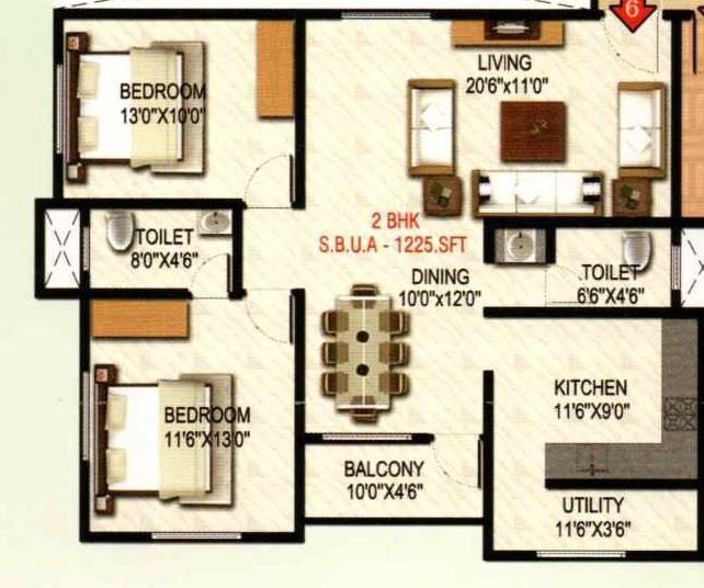 A3 Residency - Floor Plan