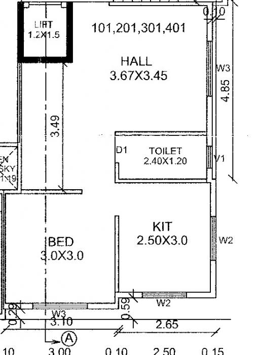 Tirupati Park - Floor Plan