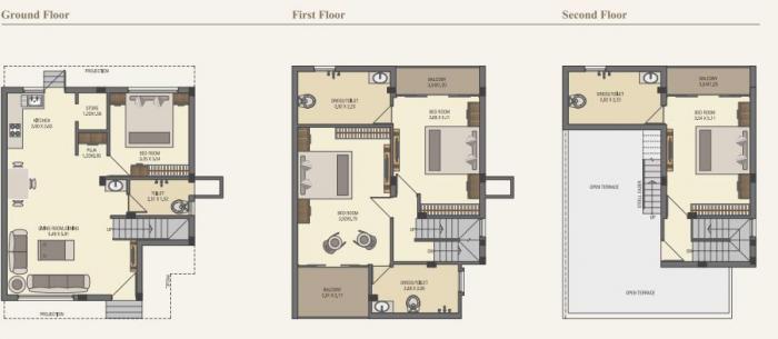 Princess Villa - Floor Plan