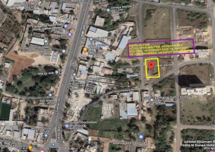 Pine Royal Alpine - Locality