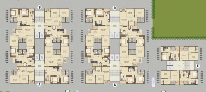 Laxmi Mudra Heights - Master Plan