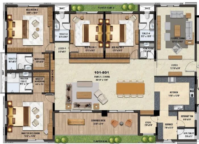 AR Amara Amethyst - Floor Plan