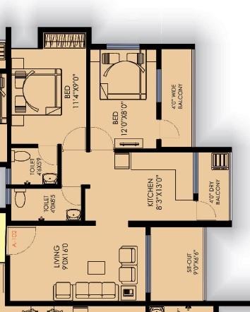 Marc Utkarsha - Floor Plan