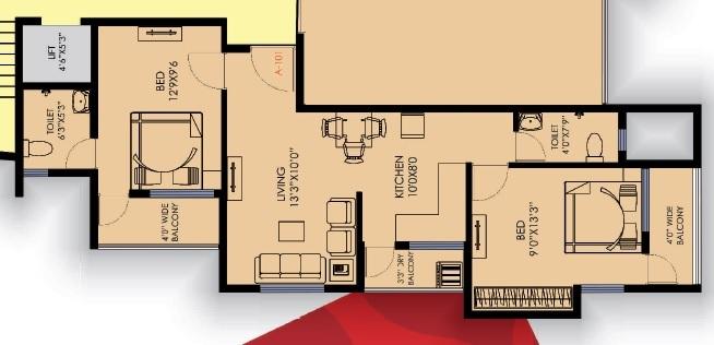 Marc Utkarsha - Floor Plan
