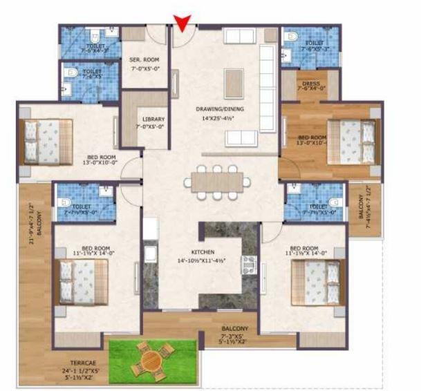 Sankalp The Index - Floor Plan