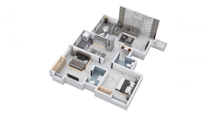 Pride Nandanvan - Floor Plan