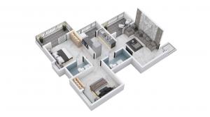 Pride Nandanvan - Floor plan