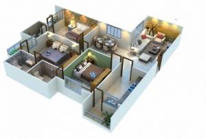 Usha Estates - Floor plan