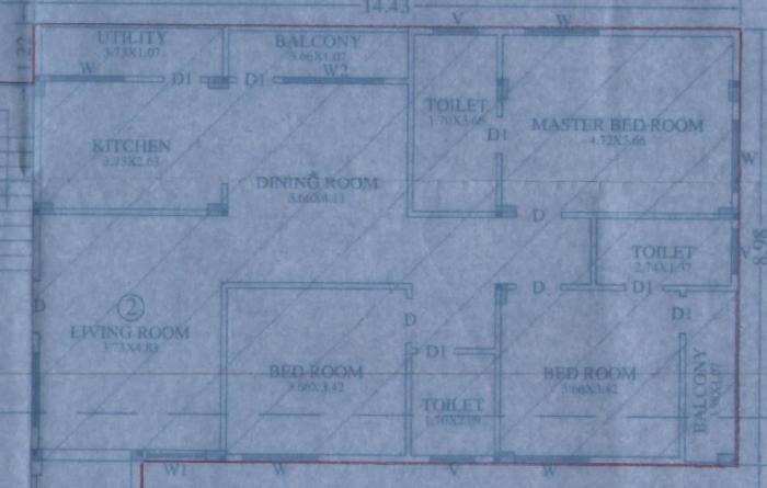 Siddhartha Enclave - Floor Plan