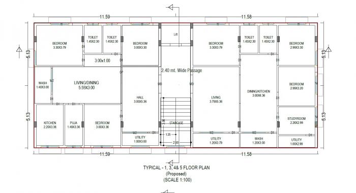 Sri Padmavathi Enclave - Master Plan