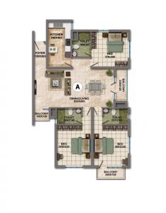 Silver Cascade - Floor plan