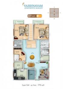 Prithvi Vaishnavam - Floor plan