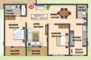 Elwin Towers - Floor plan