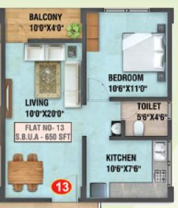 Elwin Towers - Floor plan