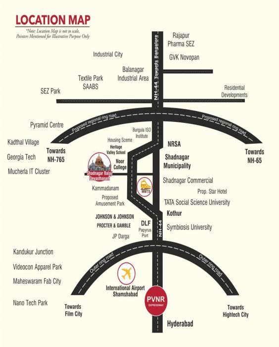 True Pride Mahabubnagar - Locality