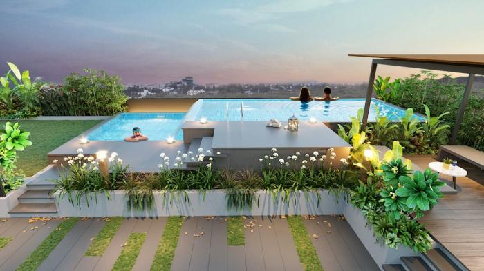 Infinity Tower - Out Door Swimming Pool