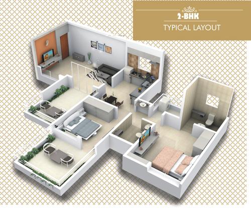 Suvan Cresta Phase B - Floor Plan