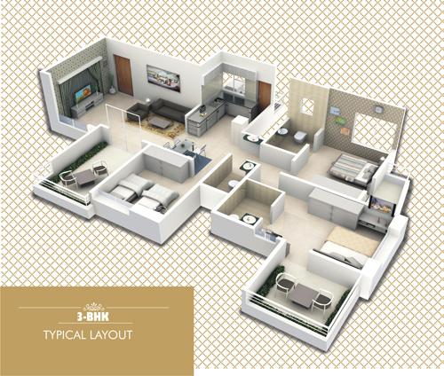 Suvan Cresta Phase B - Floor Plan