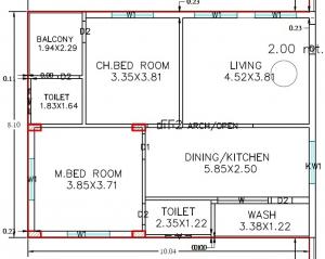 Vijay Durga Enclave - Floor plan