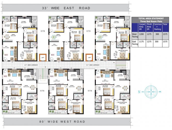 Sree Ramji Apartment - Master Plan