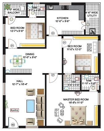 Sree Ramji Apartment - Floor Plan