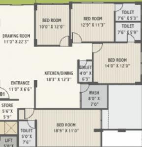 Devsiddhi Fabula - Floor plan