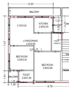 Nandini Castle - Floor plan