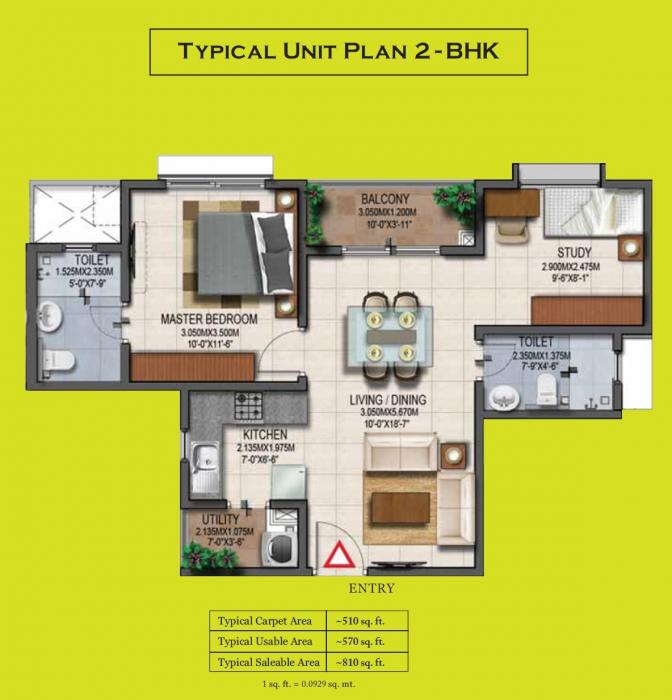 Adora De Goa - Floor Plan