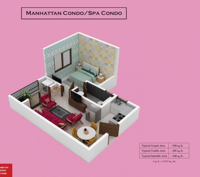Adora De Goa - Floor Plan