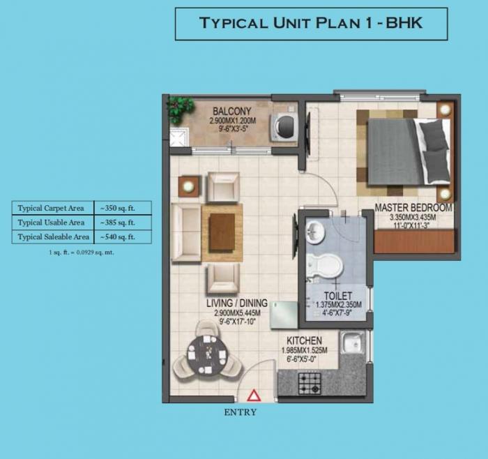 Adora De Goa - Floor Plan