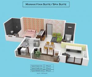 Adora De Goa - Floor plan