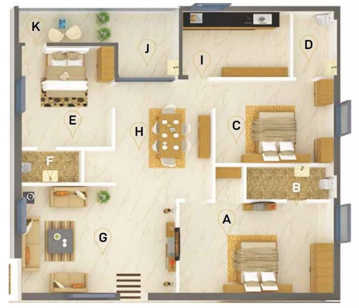 VRR Pride - Floor Plan
