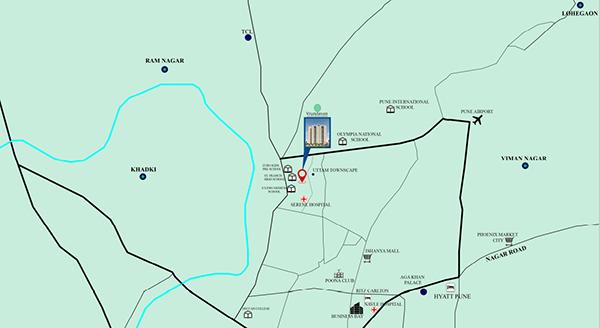 NG Rathi Vrundavan - Locality